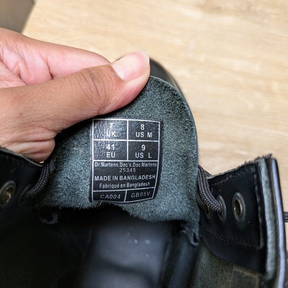 1460 Doc Martens Women's Boots Size 9 - Picture 10 of 10